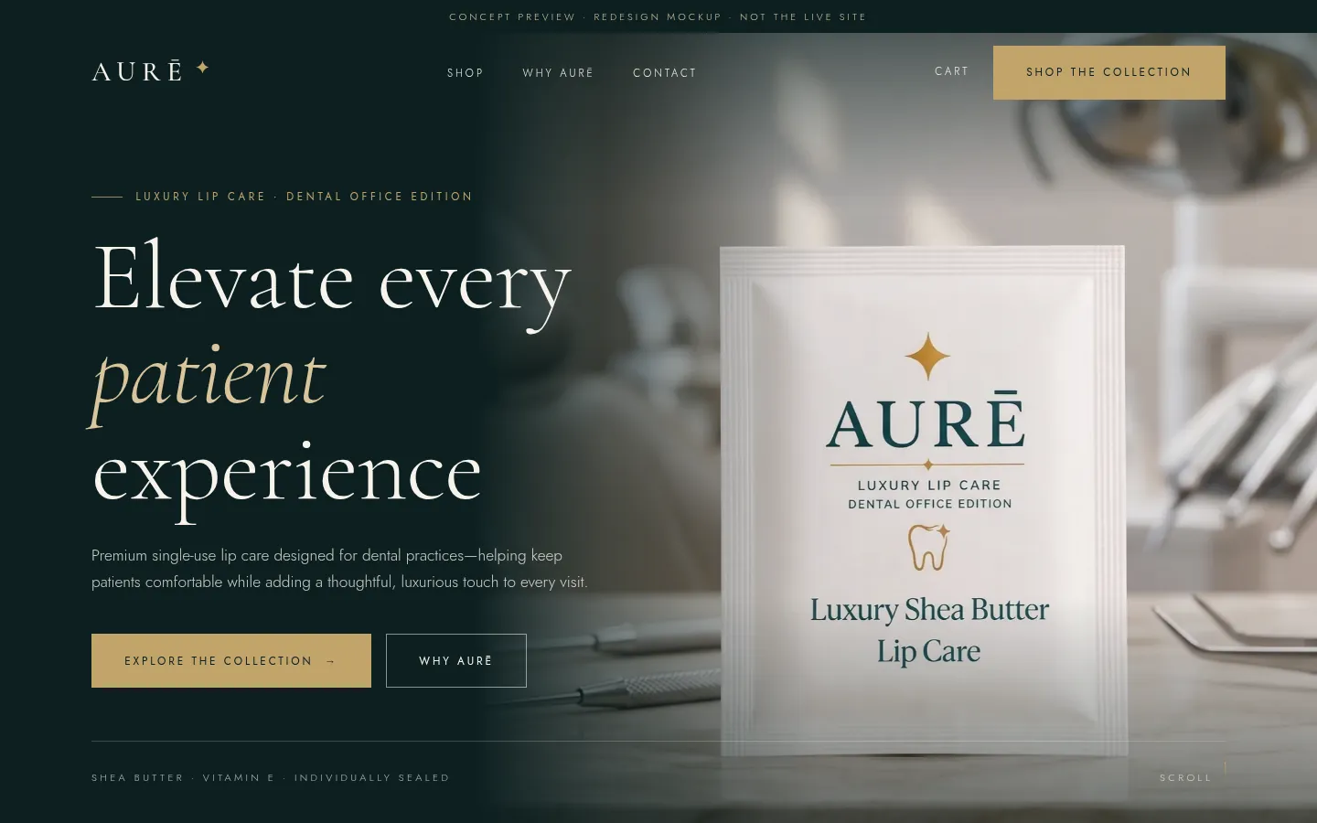 AURĒ: After - luxury concept