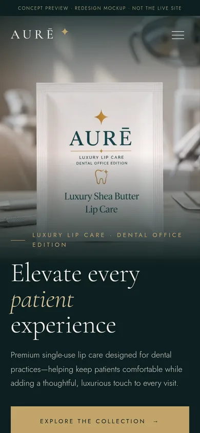AURĒ on mobile, after