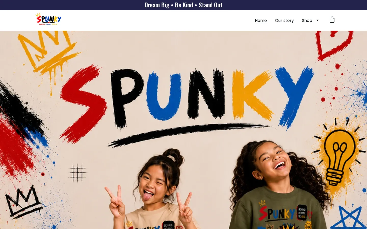 SPUNKY: Before - Website Builder template